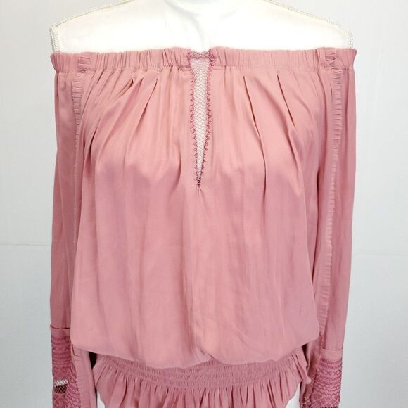 Ramy Brook Off the Shoulder Keely Top in Flirt - Picture 9 of 12